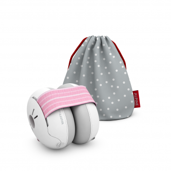 Alpine Muffy Baby Pink - ochronniki słuchu, nauszniki dla dzieci