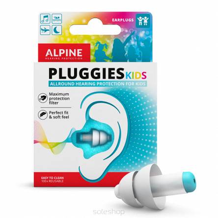 ALpine Pluggies Kids - zatyczki dla dzieci - nowość
