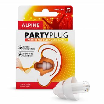 Alpine Party Plug transparent - zatyczki na koncert do klubu 