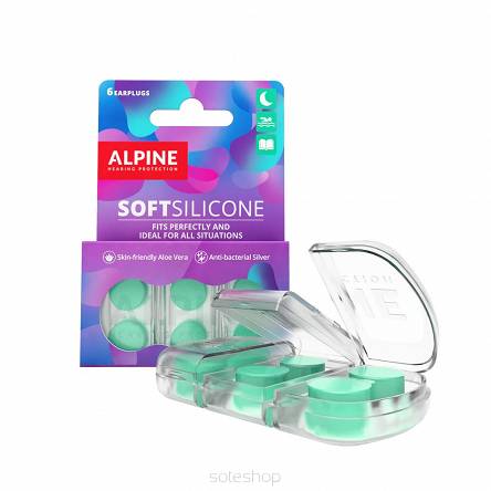Alpine SoftSilicon - uniwersalne zatyczki do uszu