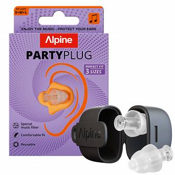 Alpine Party Plug transparent MULTISIZE - zatyczki na koncert do klubu 