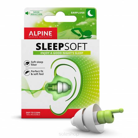 ALPINE SLEEP SOFT - zatyczki do spania 