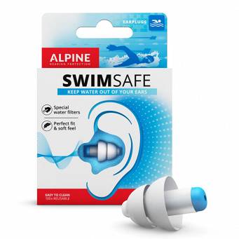 Alpine SwimSafe 2022 - ochronniki słuchu, stopery do pływania