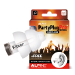 gallery_Alpine-PartyPlug-Pro-Natural-earplug-in-front-of-package